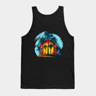 Abstract Painting Design Tank Top